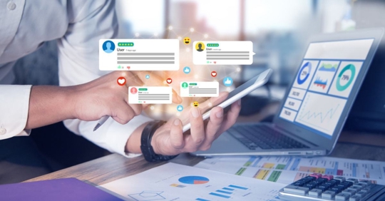Business reputation, public opinion concept